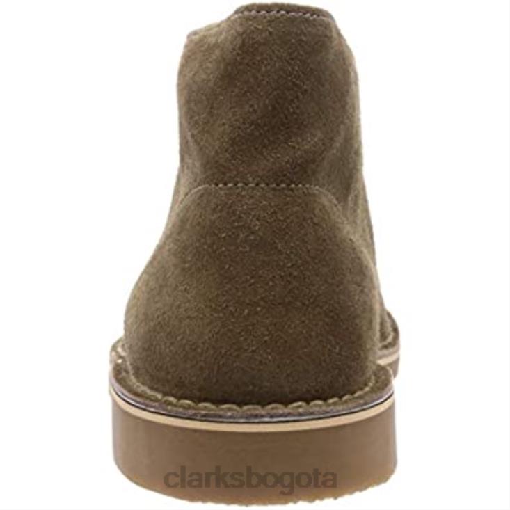 Clarks 0DX8L2976 bota desierto clarks de gamuza arena para hombre bushacre 3 chukka hombres gamuza arena