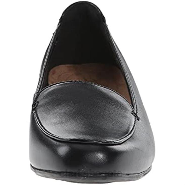 Clarks 0DX8L2981 mocasines clarks keesha luca con puntera cerrada para mujer de cuero negro mujer cuero negro