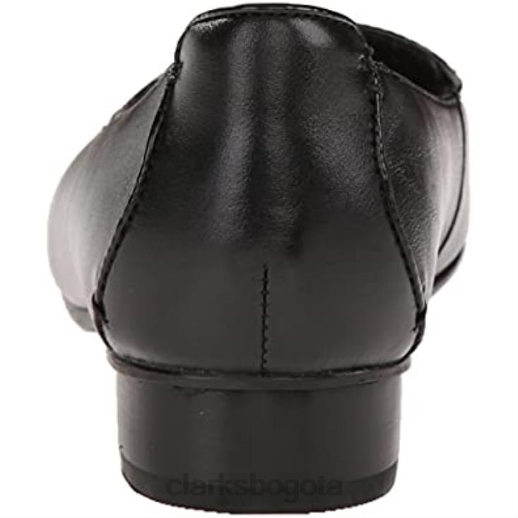 Clarks 0DX8L2981 mocasines clarks keesha luca con puntera cerrada para mujer de cuero negro mujer cuero negro