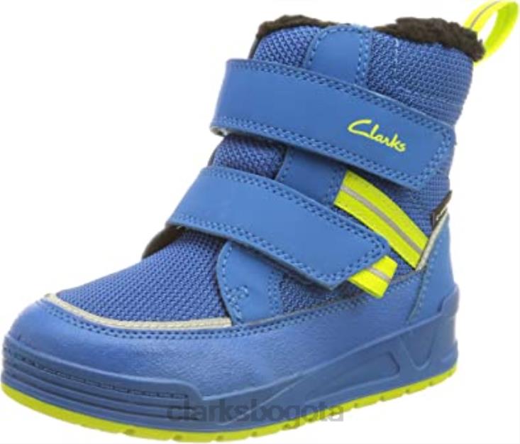 Clarks 0DX8L2987 Bota de nieve jumper jump t para niño clarks azul niños azul