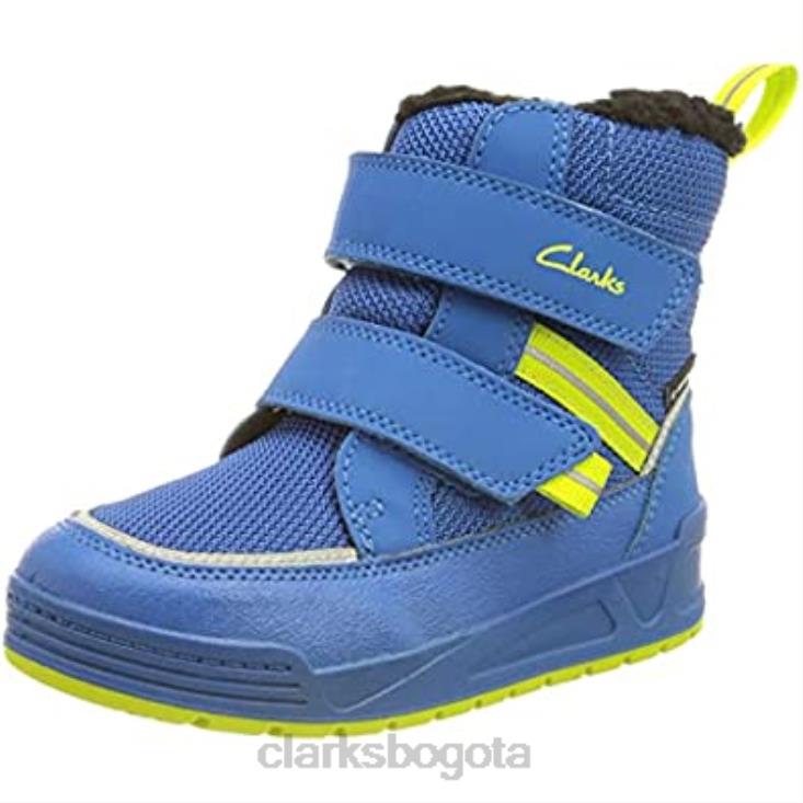 Clarks 0DX8L2987 Bota de nieve jumper jump t para niño clarks azul niños azul