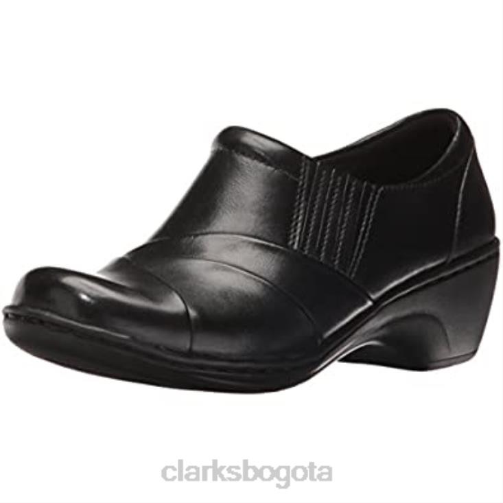 Clarks 0DX8L2988 mocasines sin cordones channing ann negros para mujer clarks mujer negro