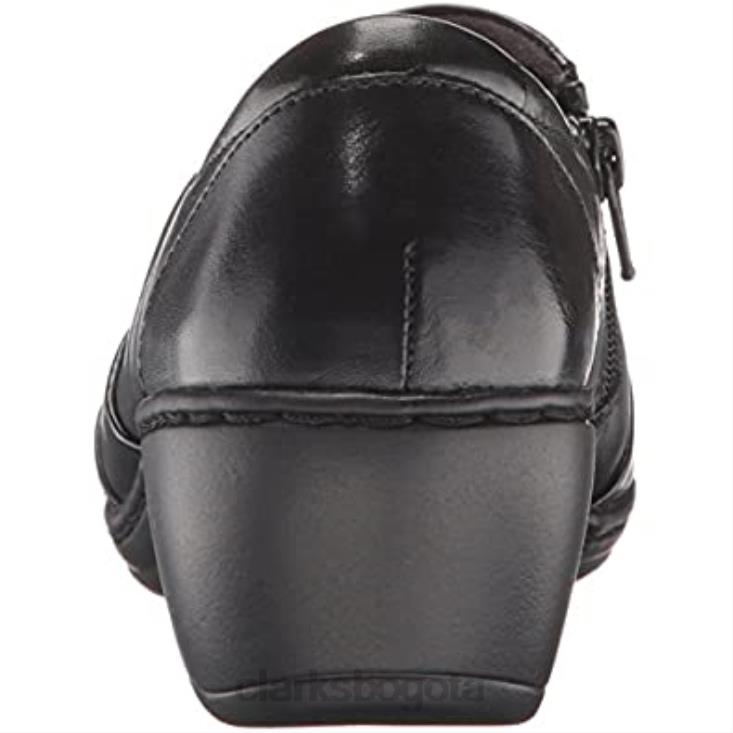 Clarks 0DX8L2988 mocasines sin cordones channing ann negros para mujer clarks mujer negro