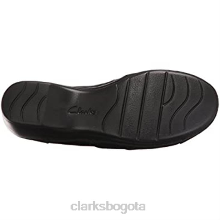 Clarks 0DX8L2988 mocasines sin cordones channing ann negros para mujer clarks mujer negro