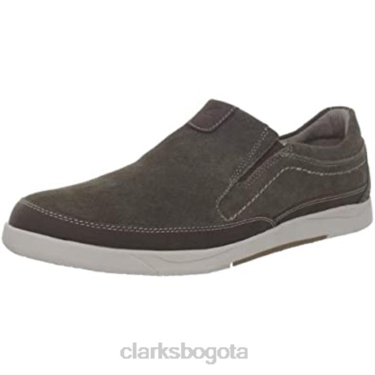 Clarks 0DX8L2989 mocasines clarks vulcan remus para hombre verde hombres