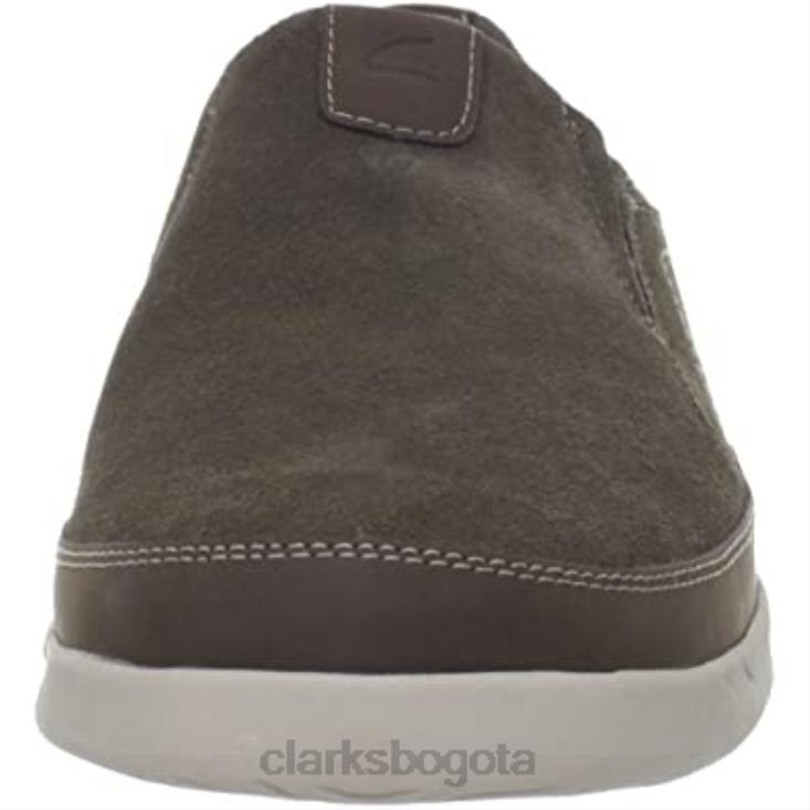 Clarks 0DX8L2989 mocasines clarks vulcan remus para hombre verde hombres