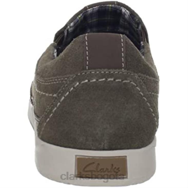 Clarks 0DX8L2989 mocasines clarks vulcan remus para hombre verde hombres