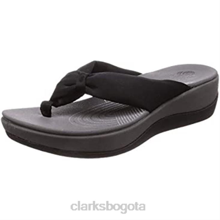 Clarks 0DX8L301 chanclas arla glison mujer clarks negro textil mujer textil negro