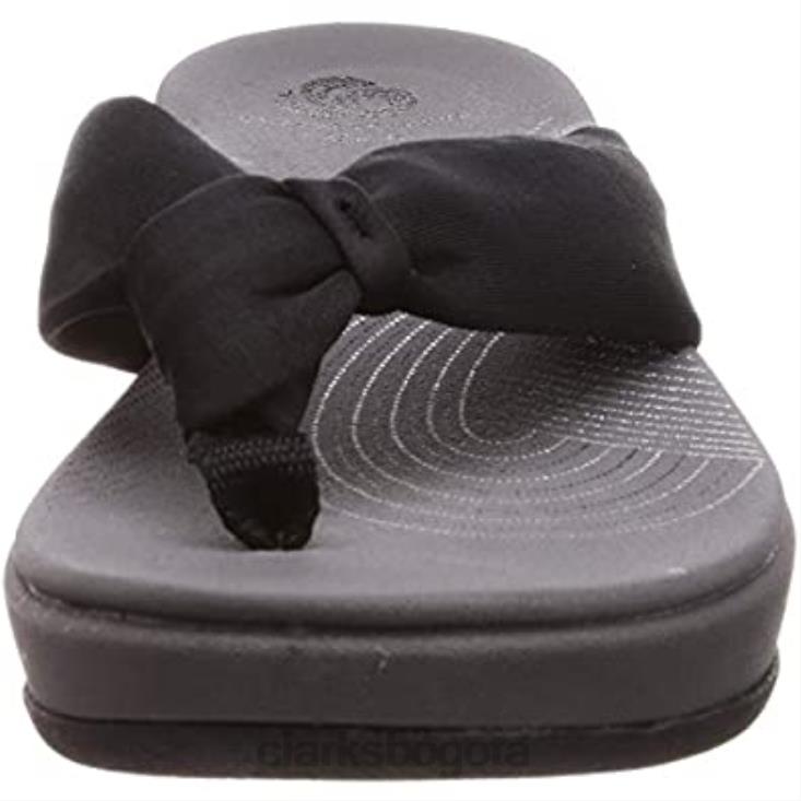 Clarks 0DX8L301 chanclas arla glison mujer clarks negro textil mujer textil negro