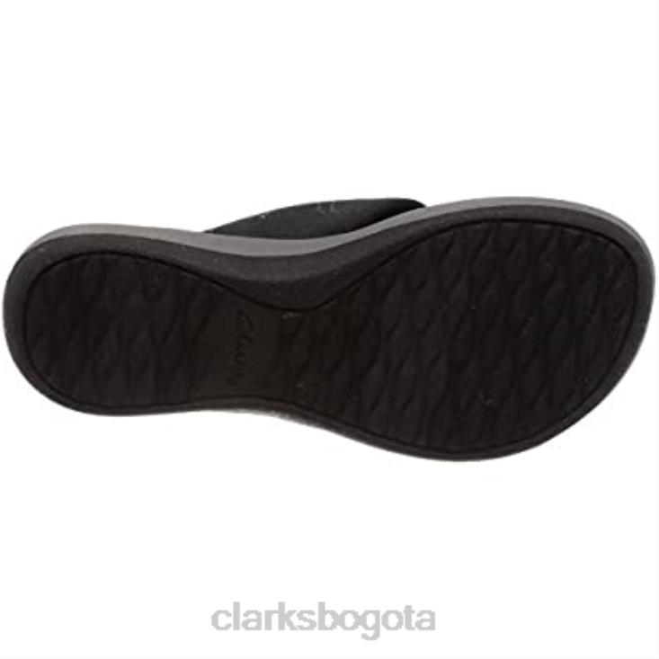 Clarks 0DX8L301 chanclas arla glison mujer clarks negro textil mujer textil negro