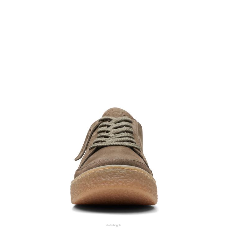 Clarks 0DX8L3012 Clarks de encaje Barleigh con nub oliva oscuro mujer protuberancia de oliva oscuro