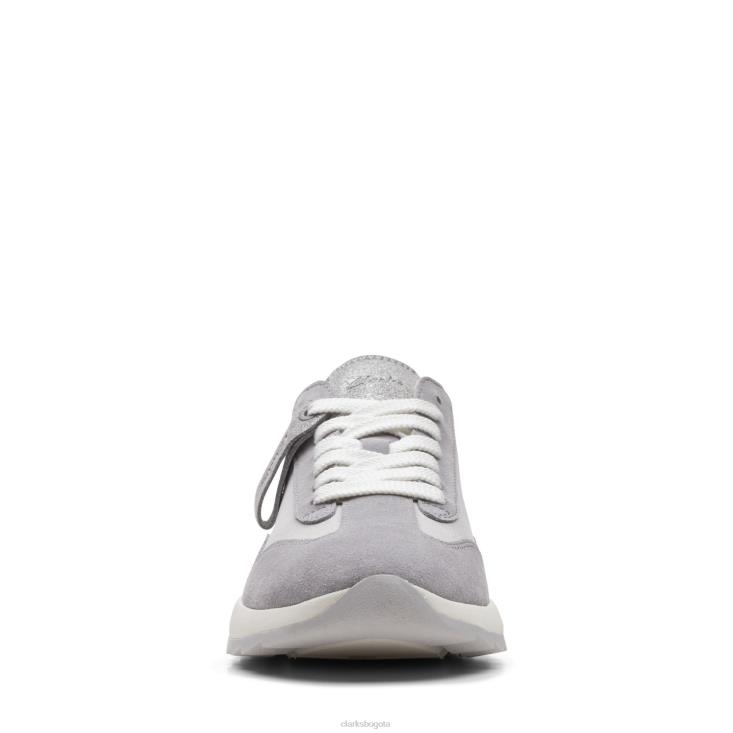 Clarks 0DX8L3014 clarks dash lite lo gris combi mujer combinado gris