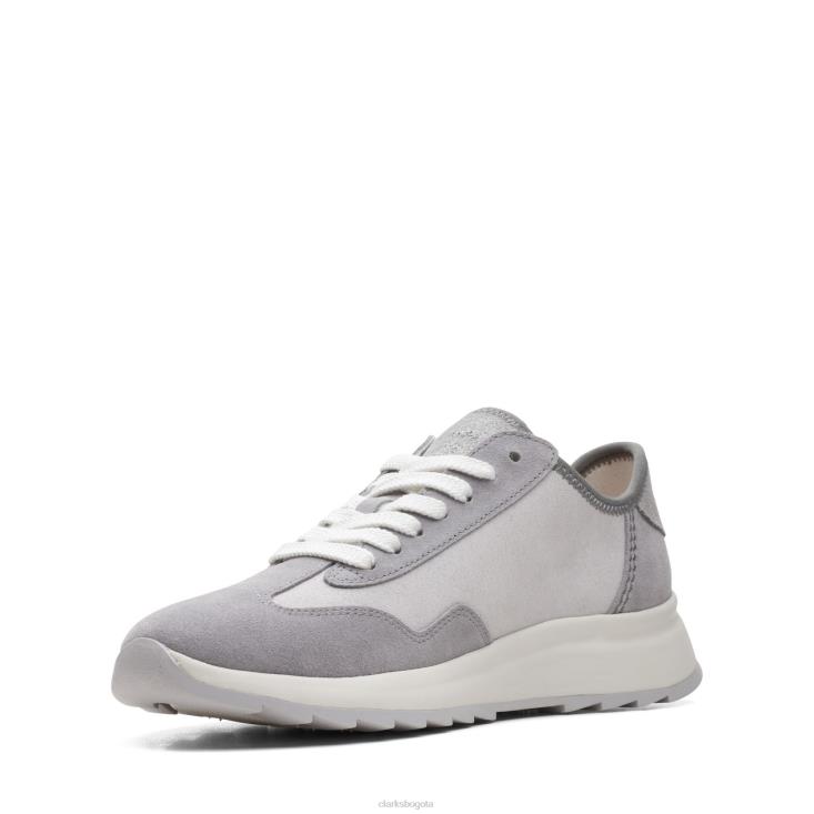 Clarks 0DX8L3014 clarks dash lite lo gris combi mujer combinado gris