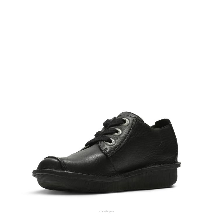 Clarks 0DX8L3020 clarks fun ny dream de cuero negro mujer cuero negro