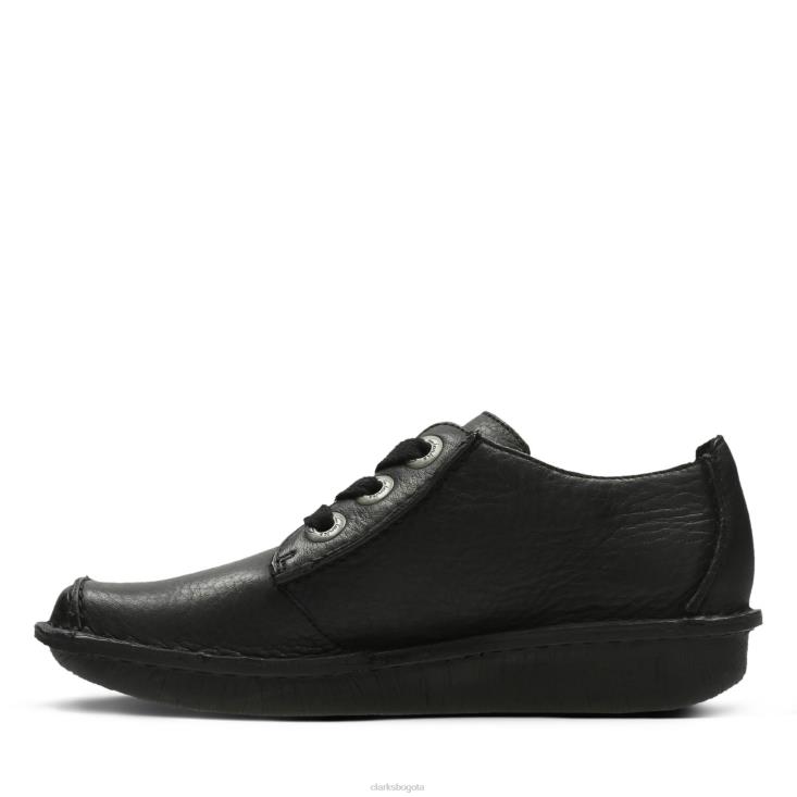 Clarks 0DX8L3020 clarks fun ny dream de cuero negro mujer cuero negro