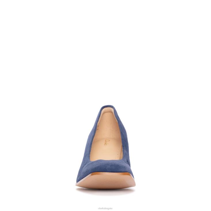 Clarks 0DX8L3024 clarks ante azul seren 55 soft mujer gamuza azul
