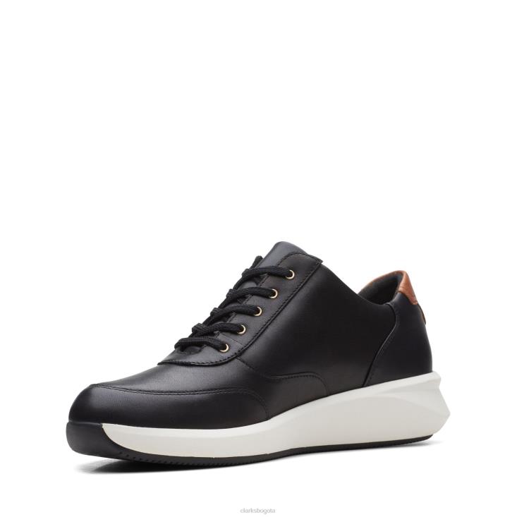 Clarks 0DX8L3026 clarks un rio zip cuero negro mujer cuero negro