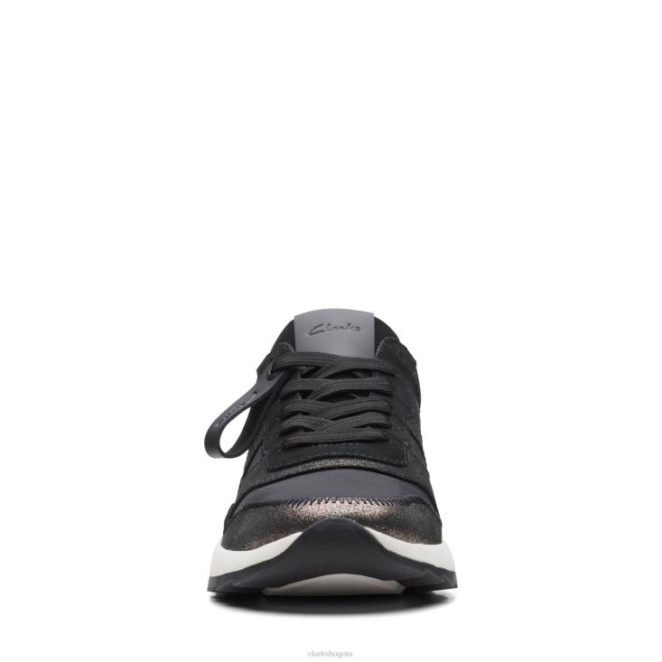 Clarks 0DX8L3030 clarks dash lite jazz negro combi mujer combinado negro