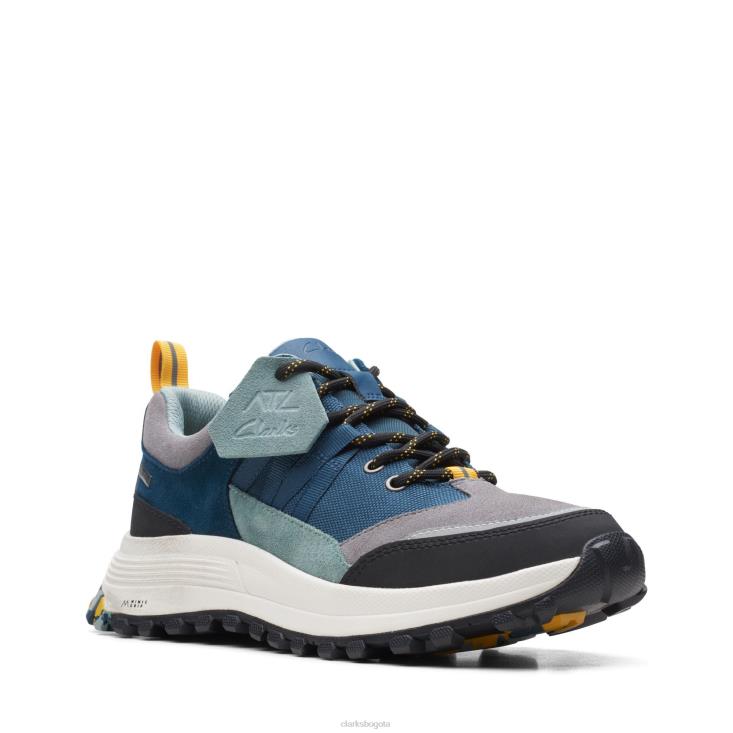 Clarks 0DX8L3041 clarks teal combi atl trek path gtx mujer combinación verde azulado