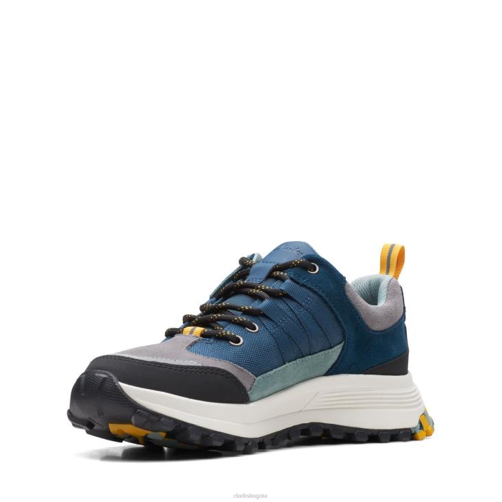 Clarks 0DX8L3041 clarks teal combi atl trek path gtx mujer combinación verde azulado