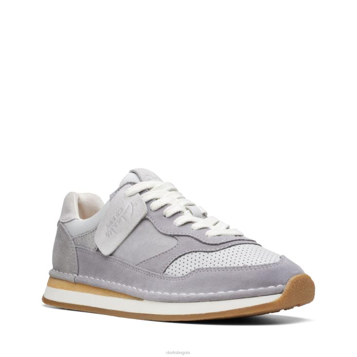 Clarks 0DX8L3045 craft run tor clarks combi gris claro mujer combinado gris claro