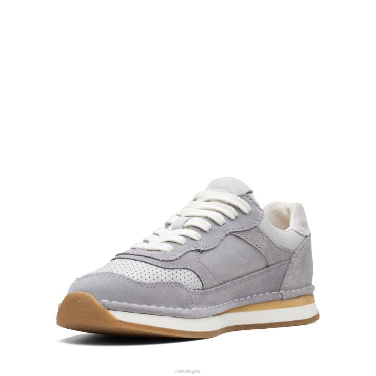 Clarks 0DX8L3045 craft run tor clarks combi gris claro mujer combinado gris claro