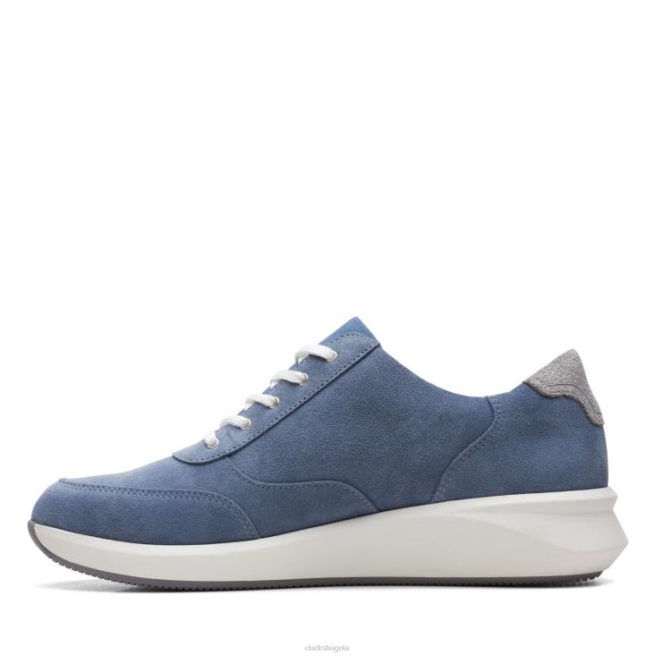 Clarks 0DX8L3053 clarks un rio zip denim azul sde mujer azul denim sde