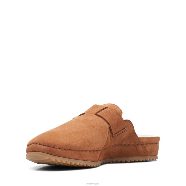 Clarks 0DX8L3060 mula clarks sde brookleigh con forro tostado mujer bronceado wlined sde