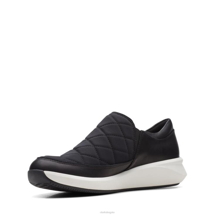 Clarks 0DX8L3061 clarks un rio spark combi negro mujer combinado negro
