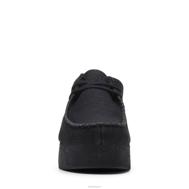 Clarks 0DX8L3067 clarks wallacraft nobuk negro mujer nubuck negro