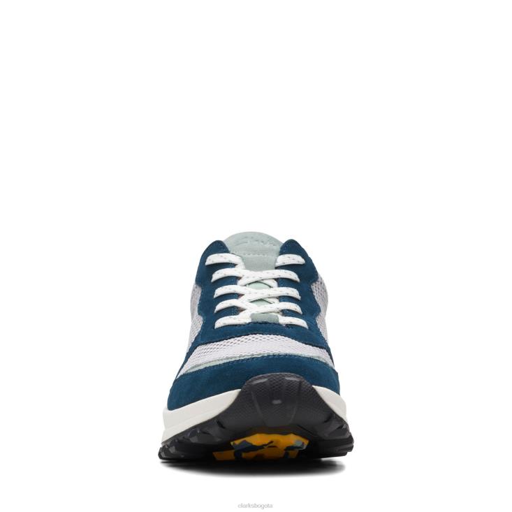 Clarks 0DX8L3070 atl trek free wp teal combi clarks mujer combinación verde azulado