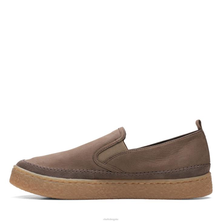 Clarks 0DX8L3089 combinación barleigh de nobuk color topo clarks mujer nubuck topo