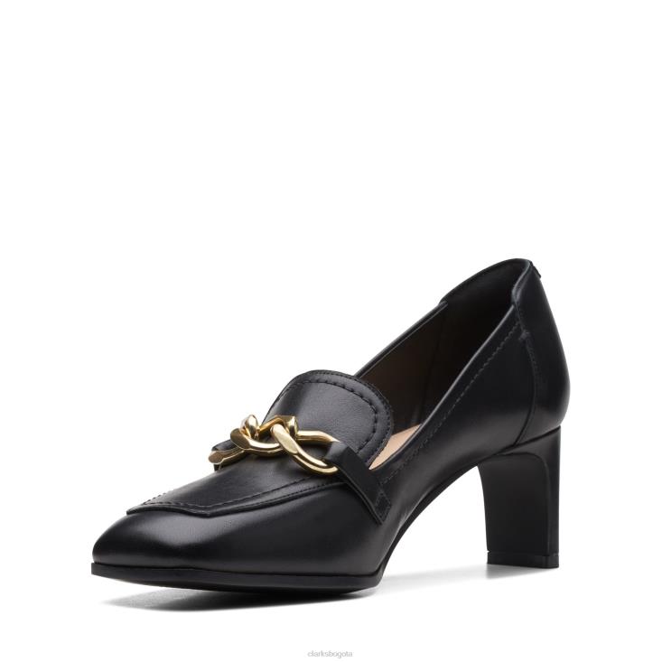 Clarks 0DX8L3097 clarks black interest seren 55 tapizado mujer interés negro