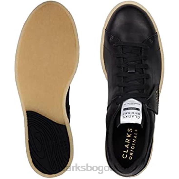 Clarks 0DX8L31 clarks tormatch de cuero negro para hombre negro hombres negro