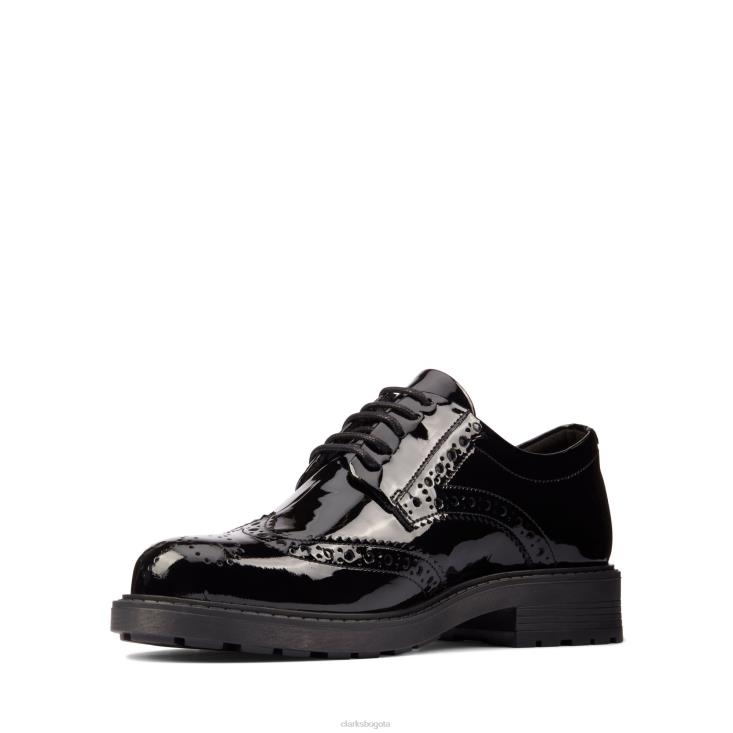 Clarks 0DX8L3106 clarks orinoco 2 limit charol negro mujer charol negro