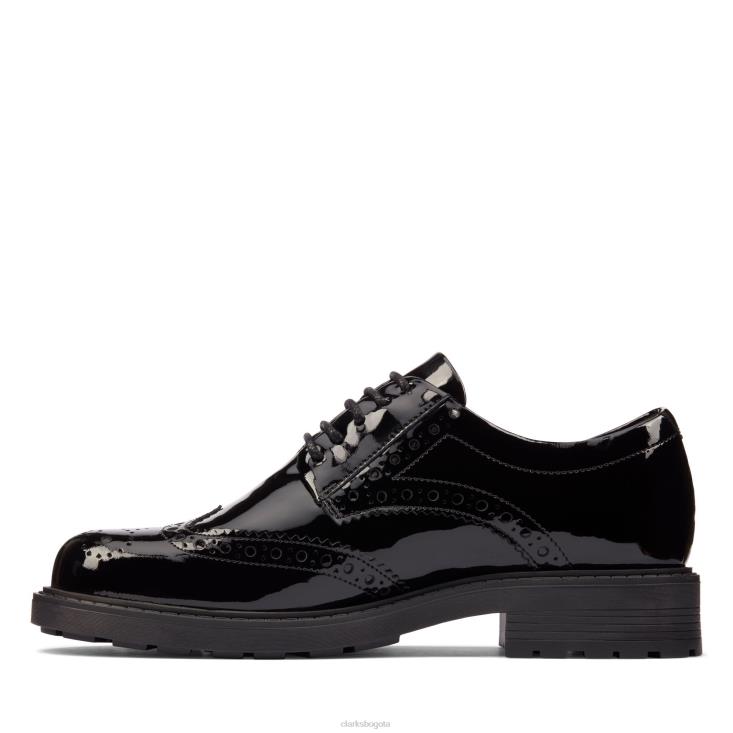 Clarks 0DX8L3106 clarks orinoco 2 limit charol negro mujer charol negro