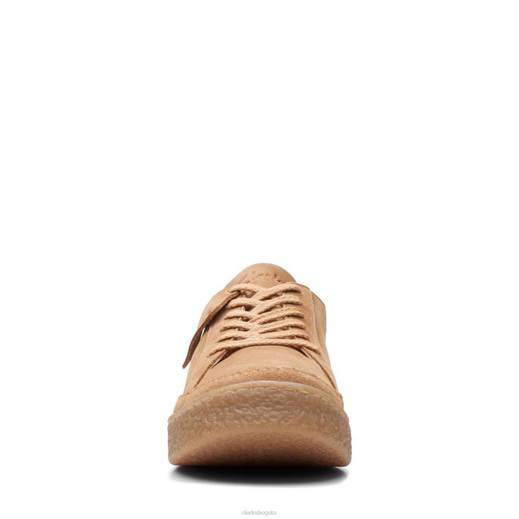 Clarks 0DX8L3112 Clarks Barleigh Lace de nubuck tostado claro mujer nubuck tostado claro