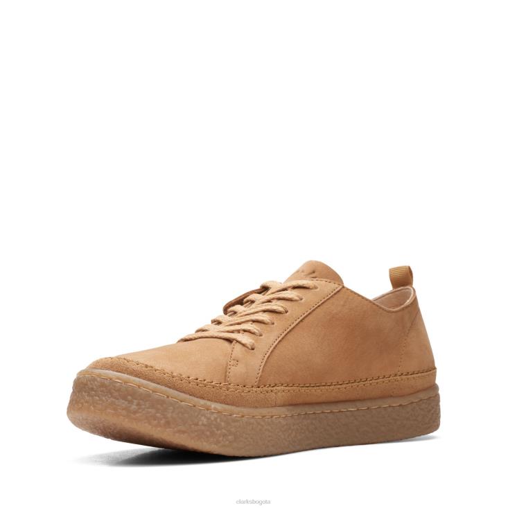 Clarks 0DX8L3112 Clarks Barleigh Lace de nubuck tostado claro mujer nubuck tostado claro