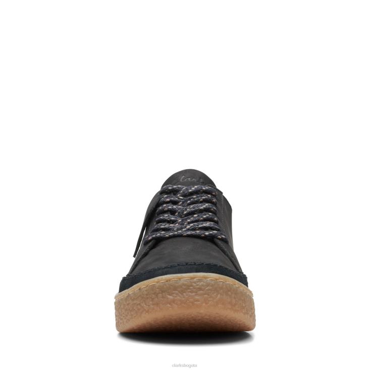 Clarks 0DX8L3113 clarks encaje barleigh nobuck negro mujer nubuck negro