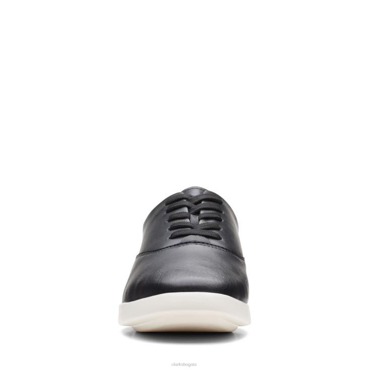 Clarks 0DX8L3120 corbata clarks ace lite de cuero negro mujer cuero negro