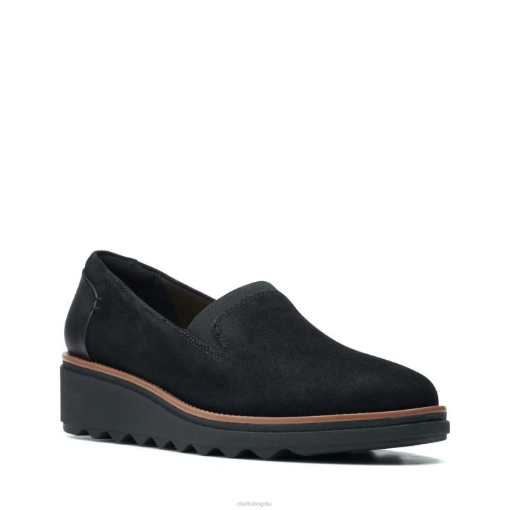 Clarks 0DX8L3122 clarks sharon dolly negro mujer negro