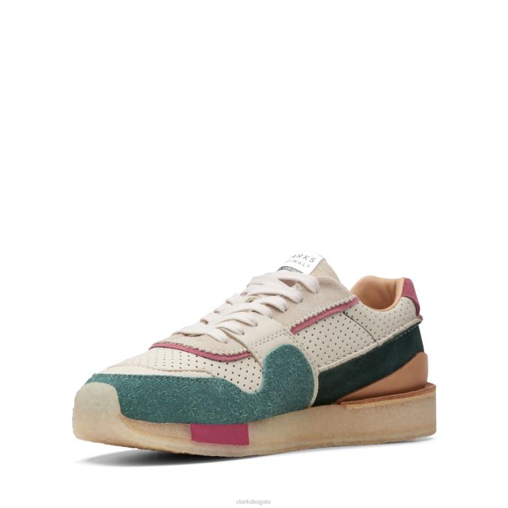 Clarks 0DX8L3135 tor run clarks combi verde mujer combinación verde