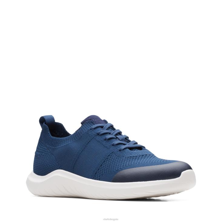 Clarks 0DX8L3136 clarks nova lite encaje de punto azul marino mujer punto azul marino
