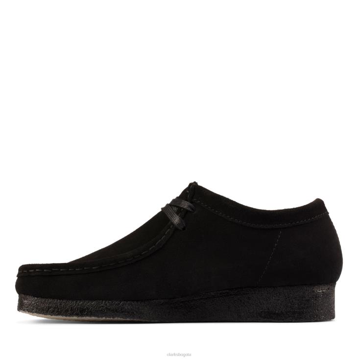 Clarks 0DX8L3139 clarks wallabee ante negro mujer ante negro
