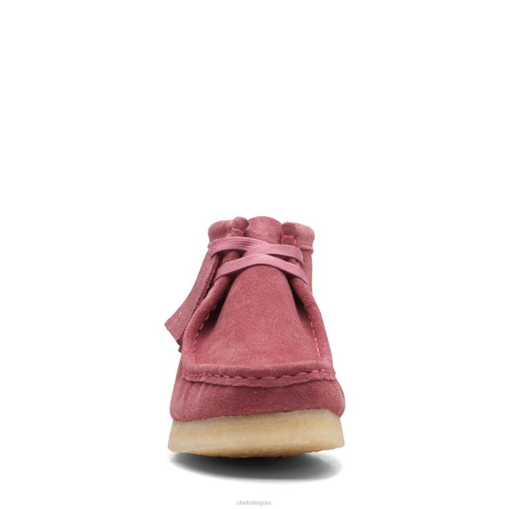 Clarks 0DX8L3147 bota clarks wallabee rosa mujer rosa