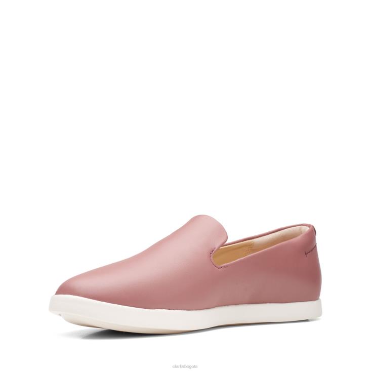 Clarks 0DX8L3151 ace lite lo clarks cuero malva mujer cuero malva