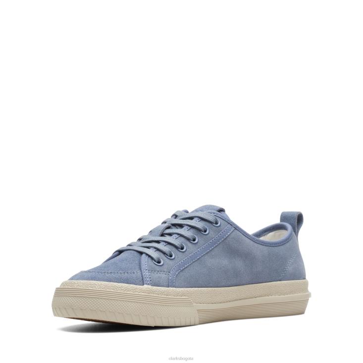 Clarks 0DX8L3156 clarks de encaje azul denim sde roxby mujer azul denim sde