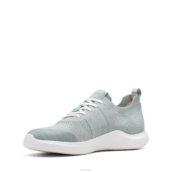 Clarks 0DX8L3169 clarks nova lite encaje azul claro mujer azul claro