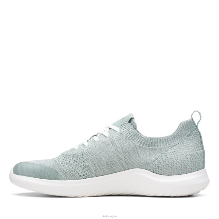 Clarks 0DX8L3169 clarks nova lite encaje azul claro mujer azul claro