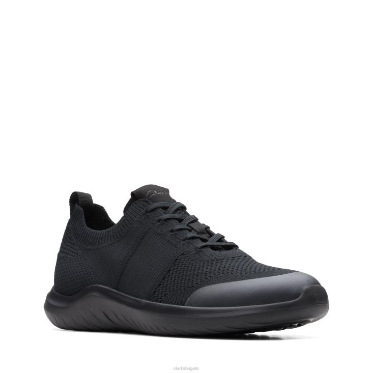 Clarks 0DX8L3179 clarks nova lite de punto negro de encaje mujer punto negro